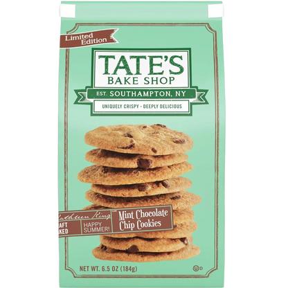 Mint Chocolate Chip Cookies