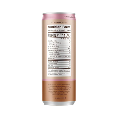 Vanilla Latte With Oat Milk (12 CT)