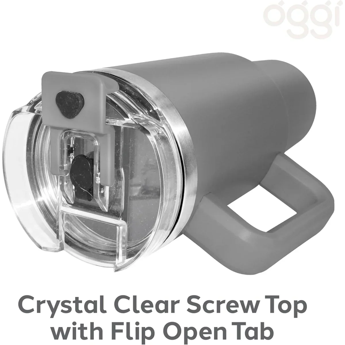 40oz Double Wall Vacuum Insulated Tumbler With Straw - Grey
