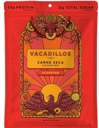 Carne Seca Scorpion Jerky (8 Pack)