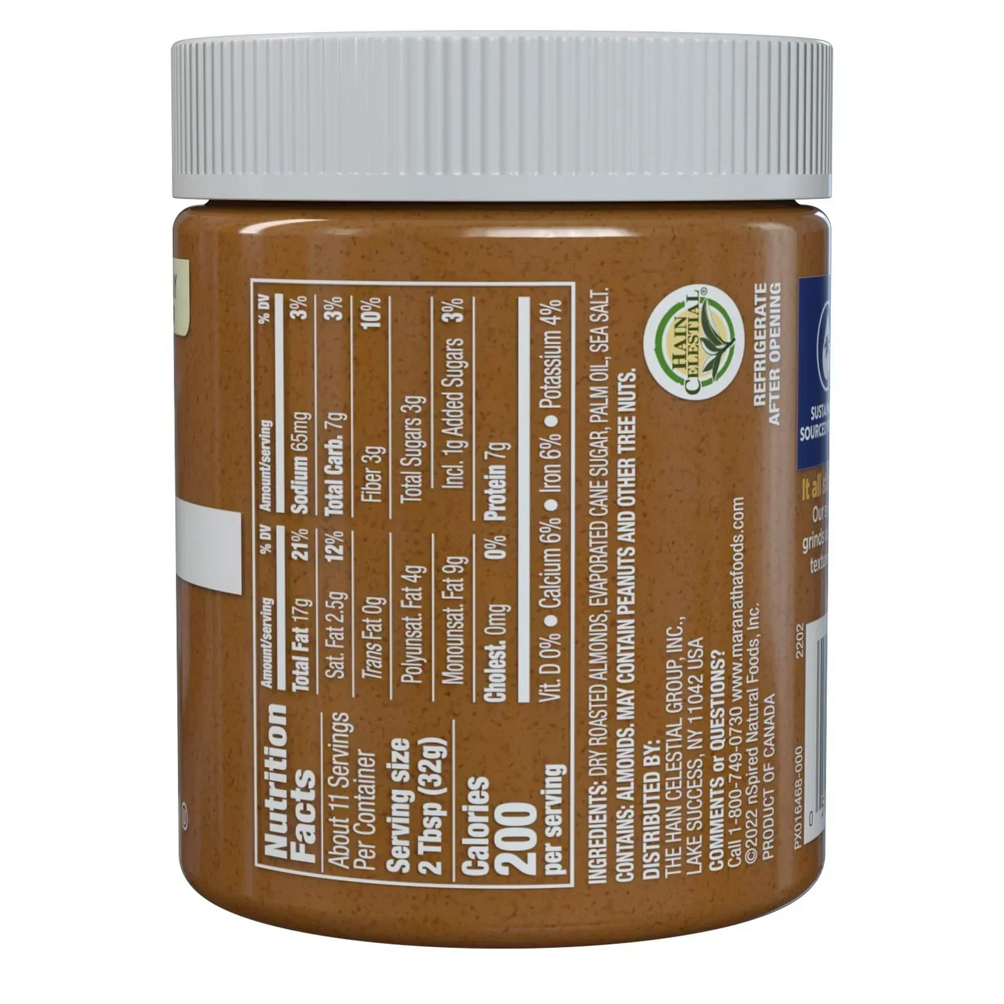No Stir Creamy Almond Butter