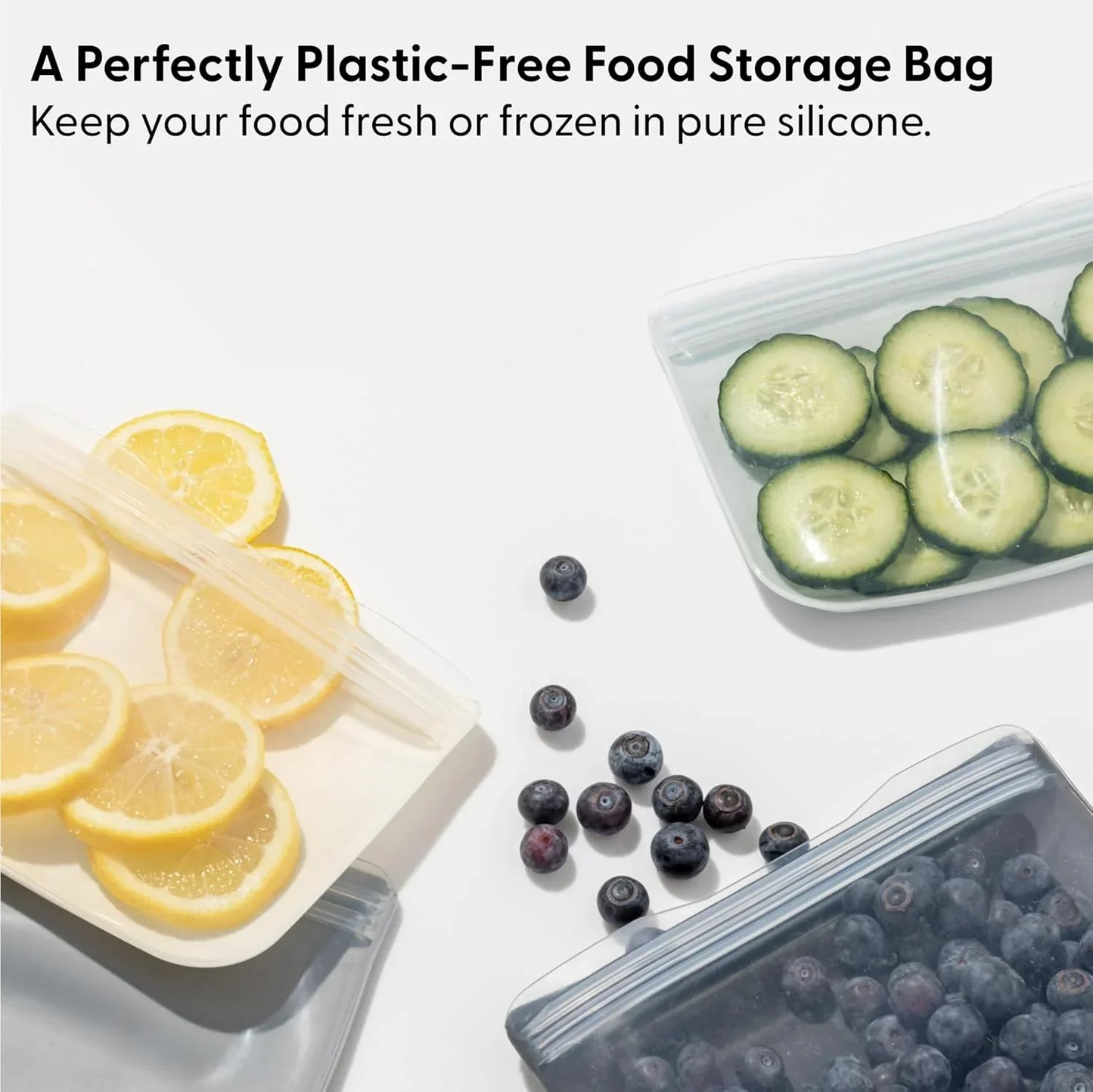 10oz Portable Silicone Bag - Cream