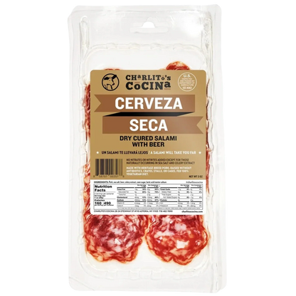 Cerveza Seca Dry Cured Beer Salami
