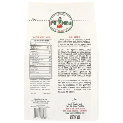 Jalapeno Agave Tortilla Chips