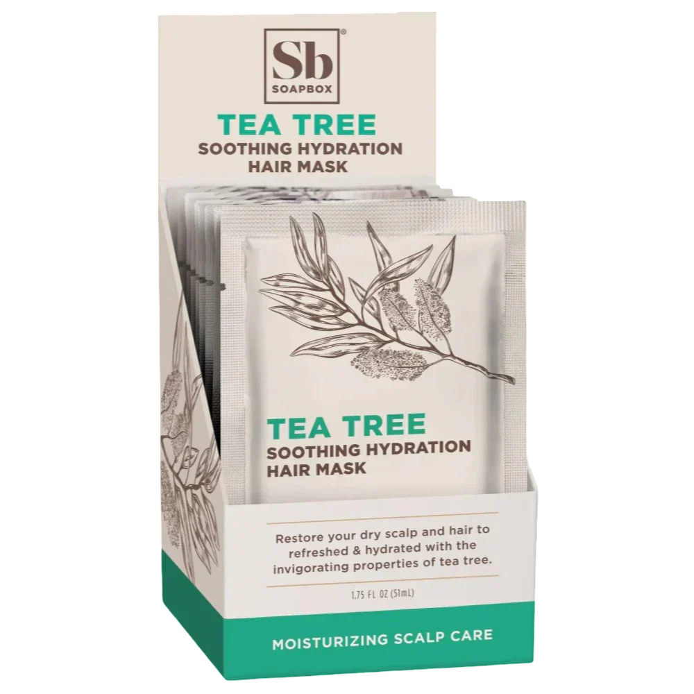Purifying And Hydrating Tea Tree Oil Hair Mask Sachet (12 CT)