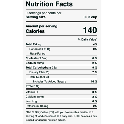 Organic Sprouted Cinnamon Flax Granola