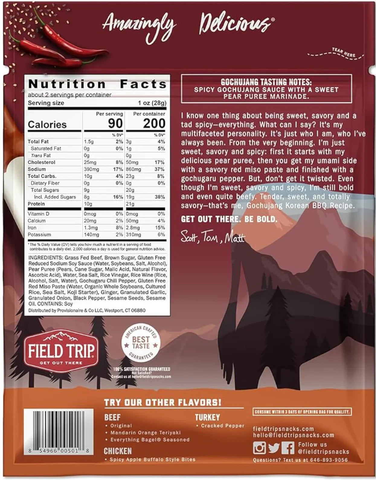 Sweet & Spicy BBQ Beef Jerky