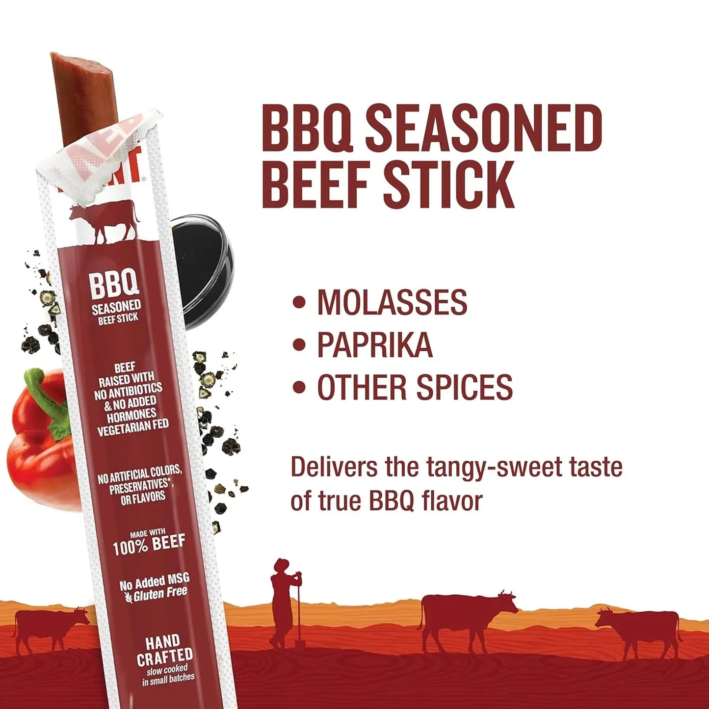 BBQ Beef Sticks (24 CT)