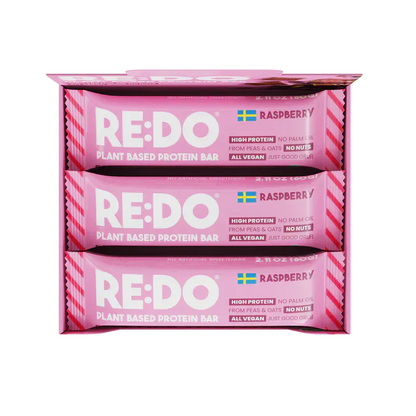 Plant-Based Raspberry Protein Bars (9 CT)