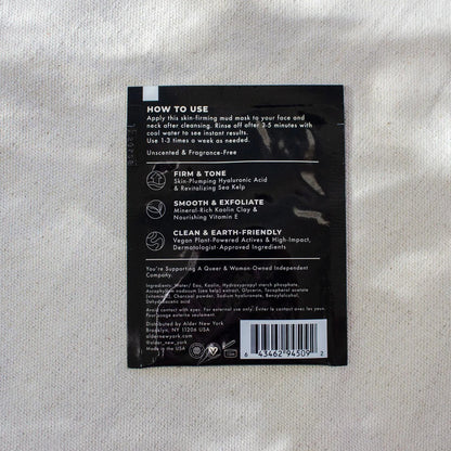 Smoothing Face Mask - Single Use