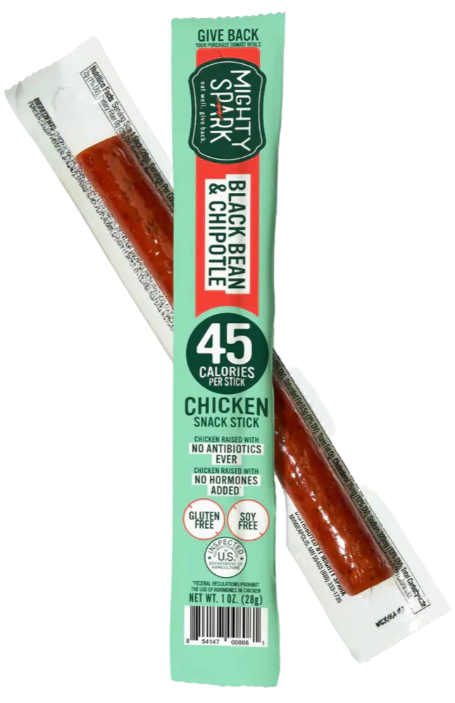 Black Bean & Chipotle Chicken Snack Stick (12 Pack)