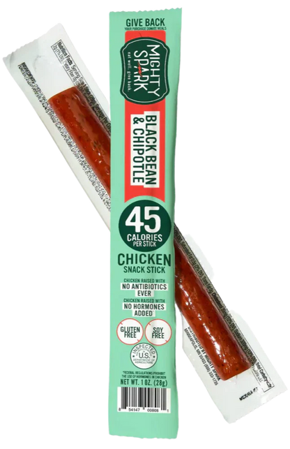 Black Bean & Chipotle Chicken Snack Stick (12 Pack)