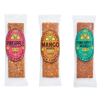 Mix of 3 Premium Tropical Fruit Bars Variety Pack (18 CT)
