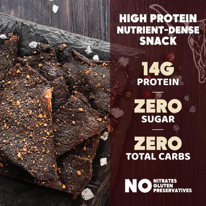 Simply Salt and Pepper Beef Jerky