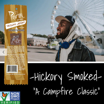 Hickory Smoked Meatless Vegan Jerky (24 Pack)