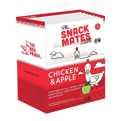 Snack Mates Chicken & Apple Sticks (8 Pack)