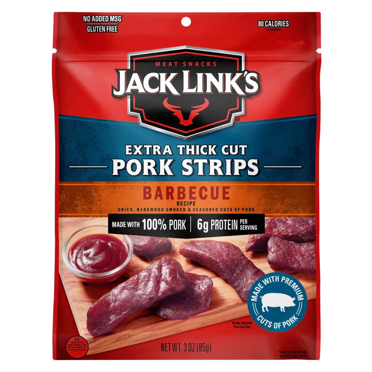 Barbecue Extra Thick Cut Pork Strips