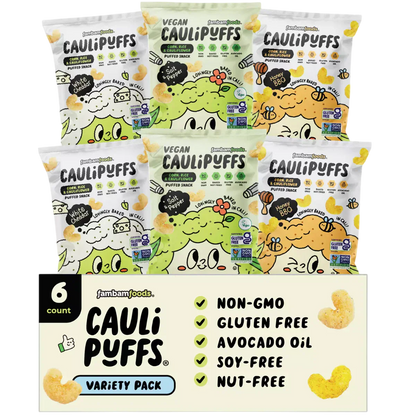 Puffed Snack Variety Pack (6 Pack)