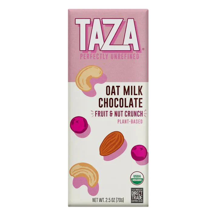 Oat Milk Fruit & Nut Chocolate Bar
