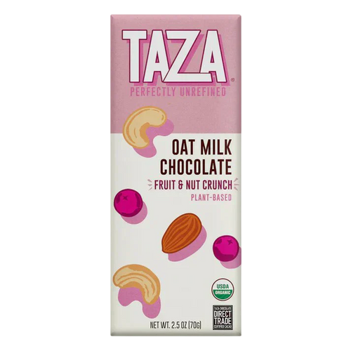 Oat Milk Fruit & Nut Chocolate Bar