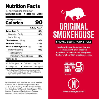 Beef & Pork Jerky Sticks (16 CT)