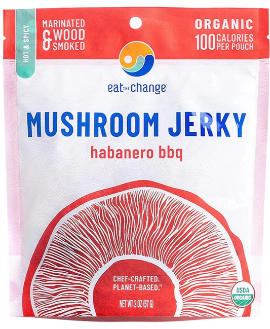 Organic Mushroom Habanero Jerky BBQ
