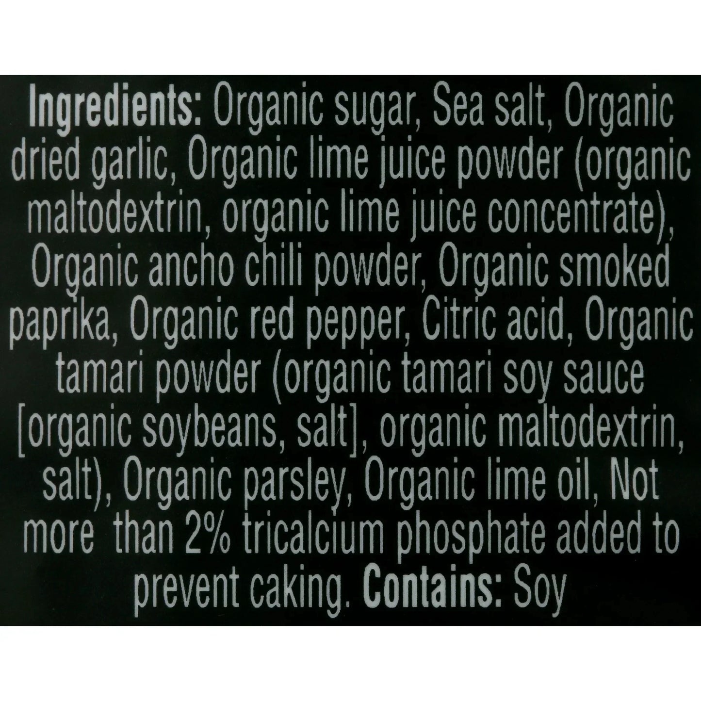 Organic Chili Lime Grilling Seasoning