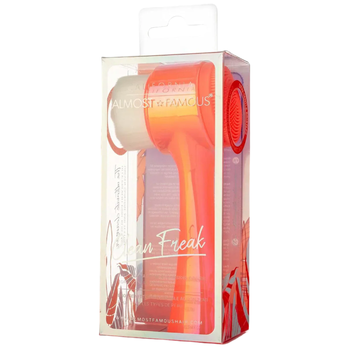 Cleanse It 2-in-1 Exfoliator Brush - Coral