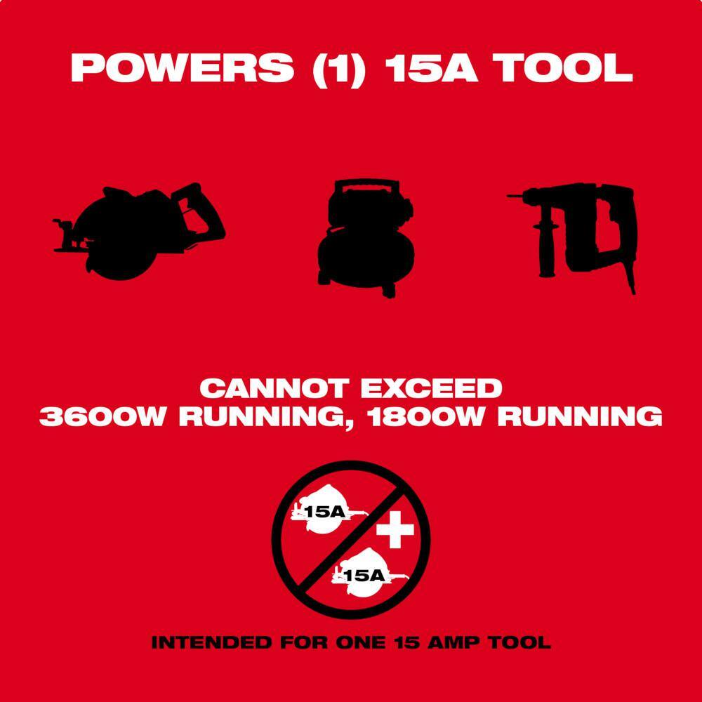 M18 18V Lithium-Ion Cordless 3600-Watt/1800-Watt Battery Powered Power Supply