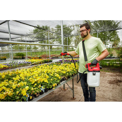 M12 12-Volt 2 Gal. Lithium-Ion Cordless Handheld Sprayer Kit with 2.0 Ah Battery and Charger, Shoulder Strap