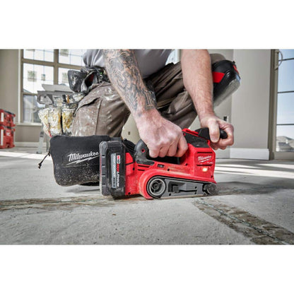 M18 FUEL 18-Volt Lithium-Ion Cordless Belt Sander (Tool-Only)