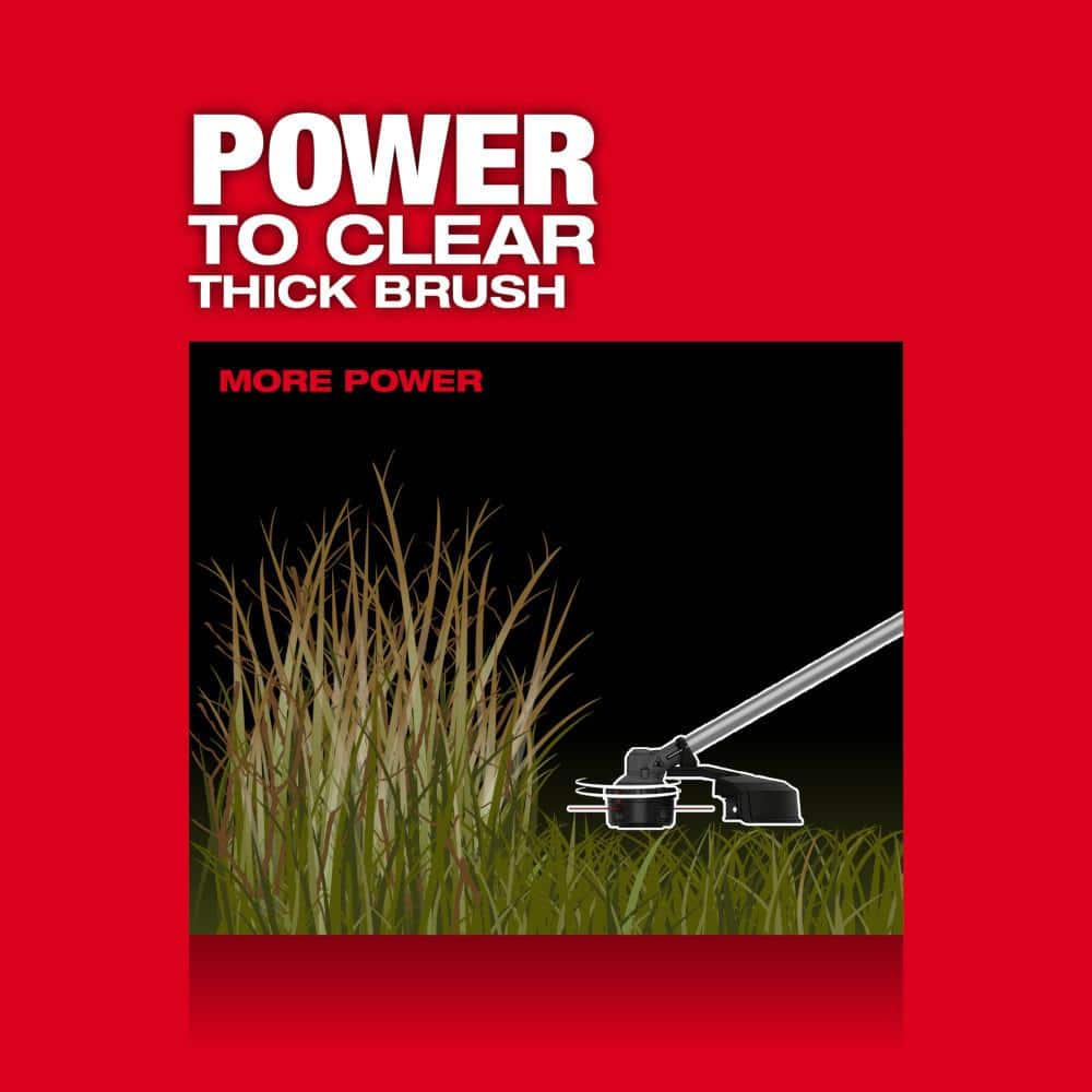 M18 FUEL 18-Volt Lithium-Ion Brushless Cordless Brush Cutter with 8.0 Ah High Output Battery
