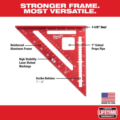 7 in. Rafter Square