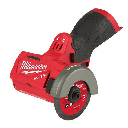 M12 FUEL 12V Lithium-Ion Brushless Cordless 3 in. Cut Off Saw w/High Output 2.5Ah Battery