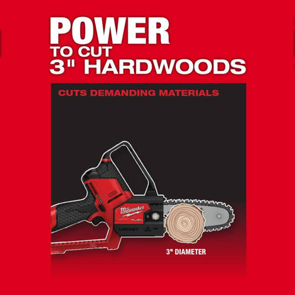M12 FUEL 6 in. 12V Lithium-Ion Brushless Electric Cordless Battery Pruning Saw HATCHET (Tool-Only)