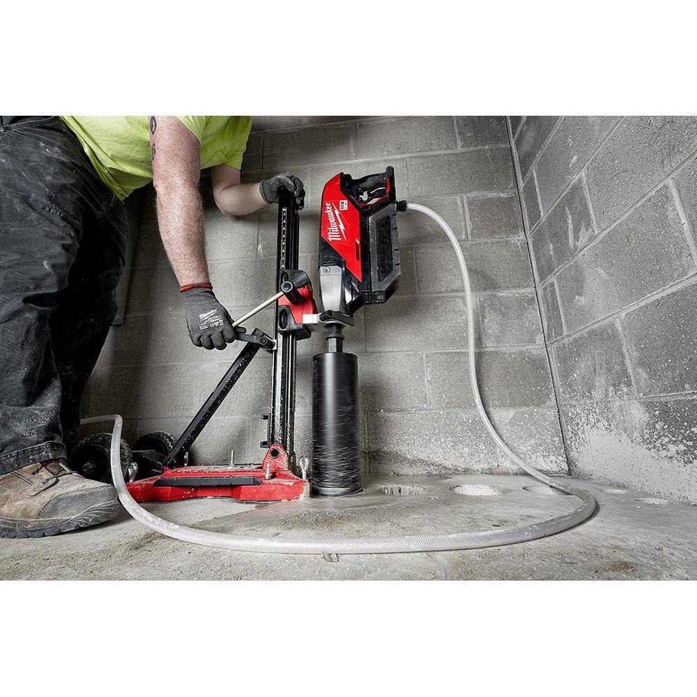 MX FUEL Lithium-Ion Cordless Handheld Core Drill Kit with Stand, 2 Batteries and Charger