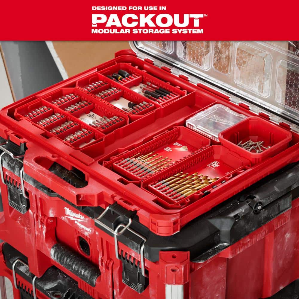 SHOCKWAVE Impact Duty Alloy Steel Screw Driver Bit Set (70-Piece)