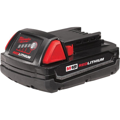 M18 18V Lithium-Ion Cordless Grease Gun 2-Speed with (1) 1.5Ah Batteries, Charger, Tool Bag