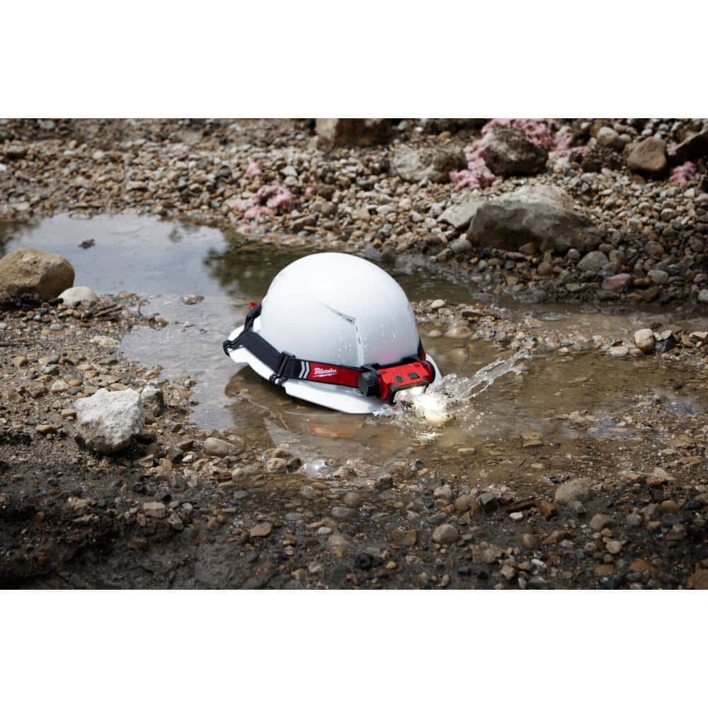 600 Lumens LED REDLITHIUM Hard Hat Headlamp (2-Pack)