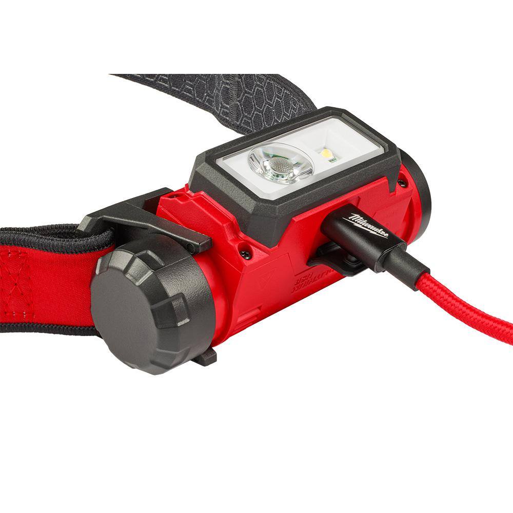 600 Lumens LED REDLITHIUM Hard Hat Headlamp