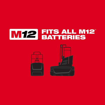 M12 FUEL SURGE 12V Lithium-Ion Brushless Cordless 1/4 in. Hex Impact Driver Compact Kit with M12 Multi-Tool