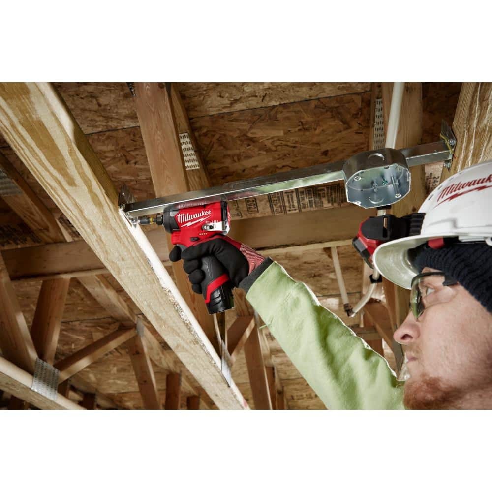 M12 FUEL 12V Lithium-Ion Brushless Cordless 1/4 in. Hex Impact Driver (Tool-Only)