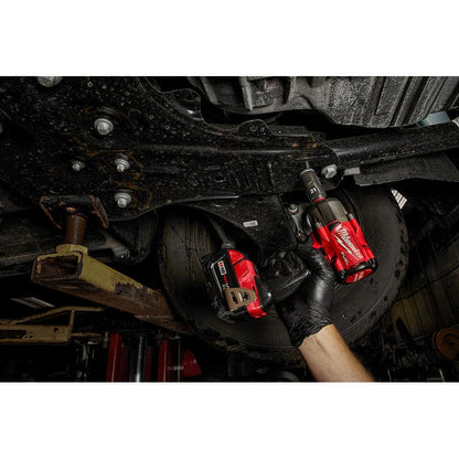 SHOCKWAVE 1/2 in. Drive Metric Deep Well 6 Point Impact Socket Set (14-Piece)