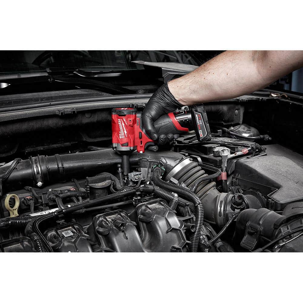 M12 FUEL 12V Lithium-Ion Brushless Cordless Stubby 3/8 in. Impact Wrench (Tool-Only)