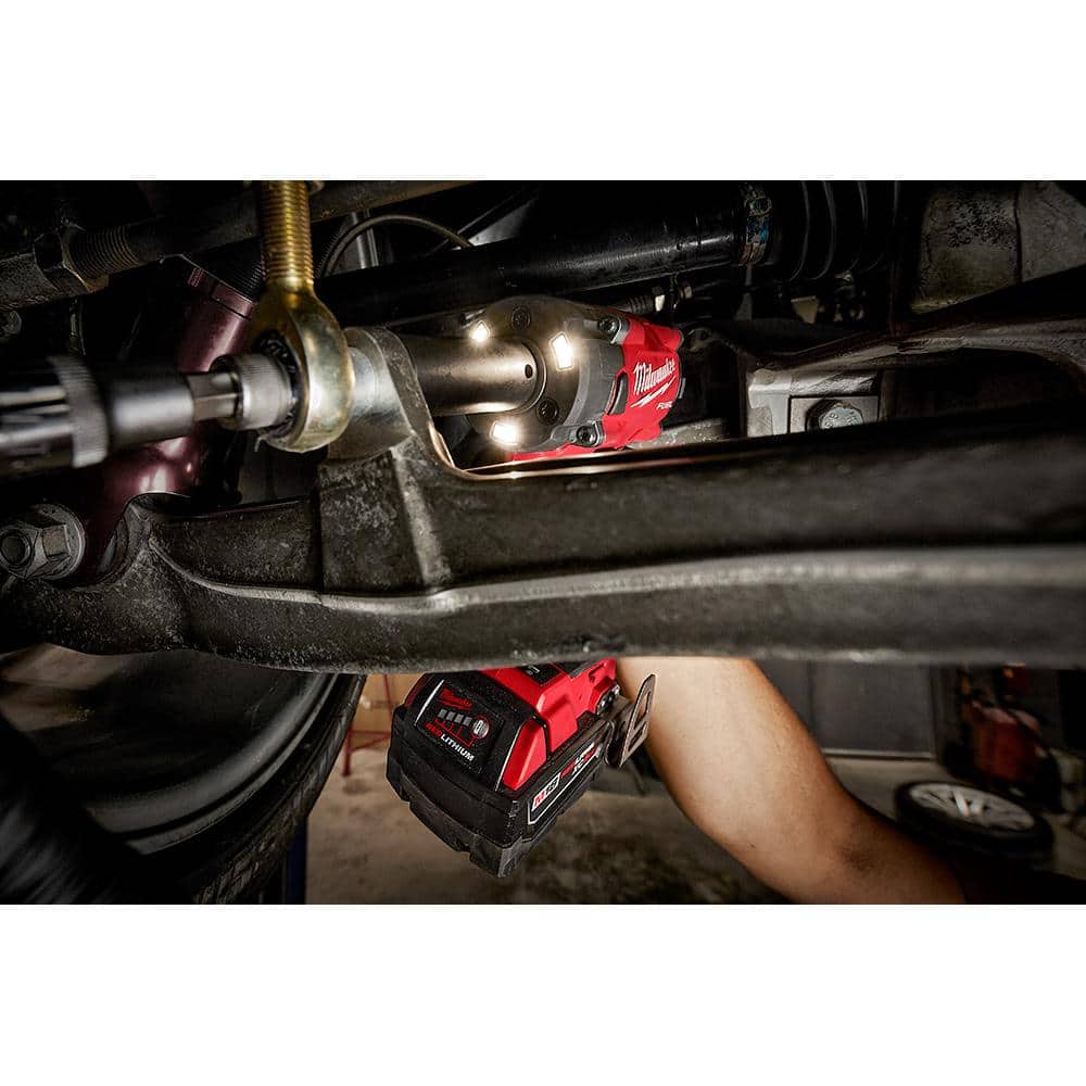 M18 FUEL GEN-3 18V Lithium-Ion Brushless Cordless 3/8 in. Compact Impact Wrench with Friction Ring (Tool-Only)