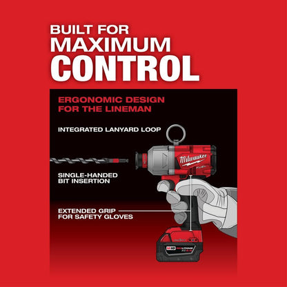 M18 FUEL ONE-KEY 18V Lithium-Ion Brushless Cordless 7/16 in. High Torque Impact Wrench (Tool-Only)