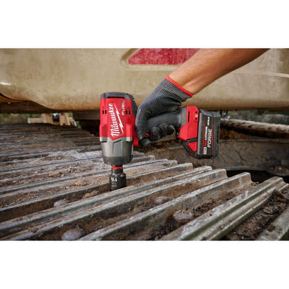 M18 FUEL 18V Lithium-Ion Brushless Cordless 1/2 in. Impact Wrench with Mid Torque Impact Wrench (2-Tool)