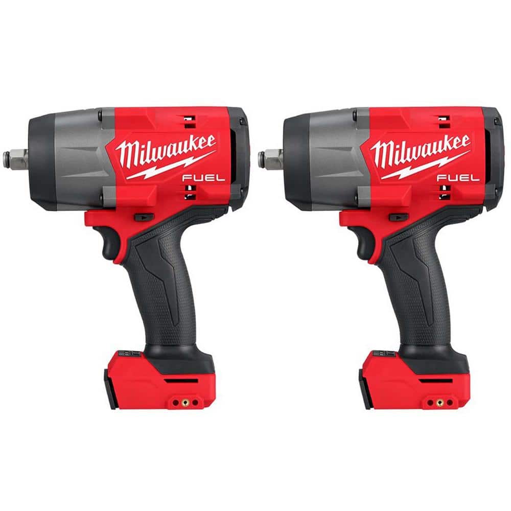 M18 FUEL 18V Lithium-Ion Brushless Cordless 1/2 in. Impact Wrench with Friction Ring (2-Tool)