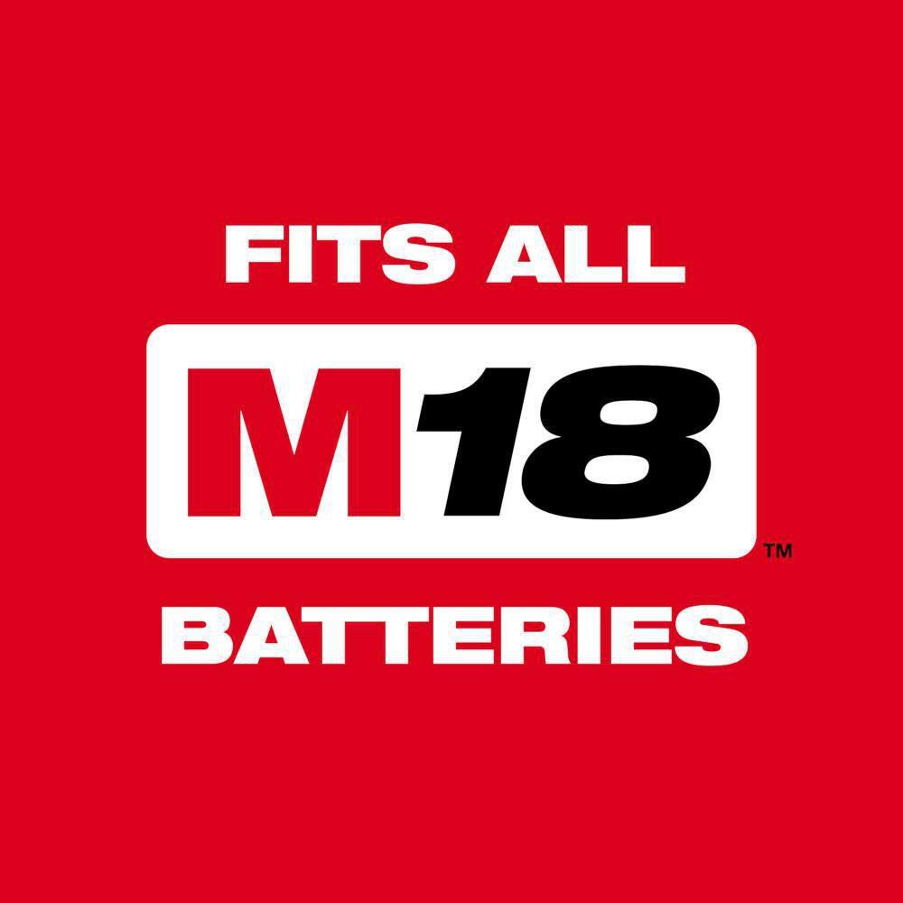 M18 18-Volt Lithium-Ion Cordless 6,000 Lumens Rocket Dual Power Tower Light with Charger with (1) XC 8.0 Ah Battery