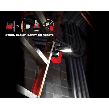 M18 18-Volt 1500 Lumens Lithium-Ion Cordless Rover LED Mounting Flood Light (Tool-Only)